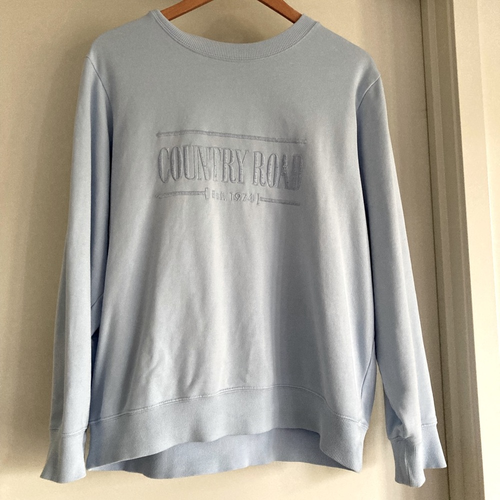 Country Road Heritage Sweat in light blue size Small - Picture 1 of 8